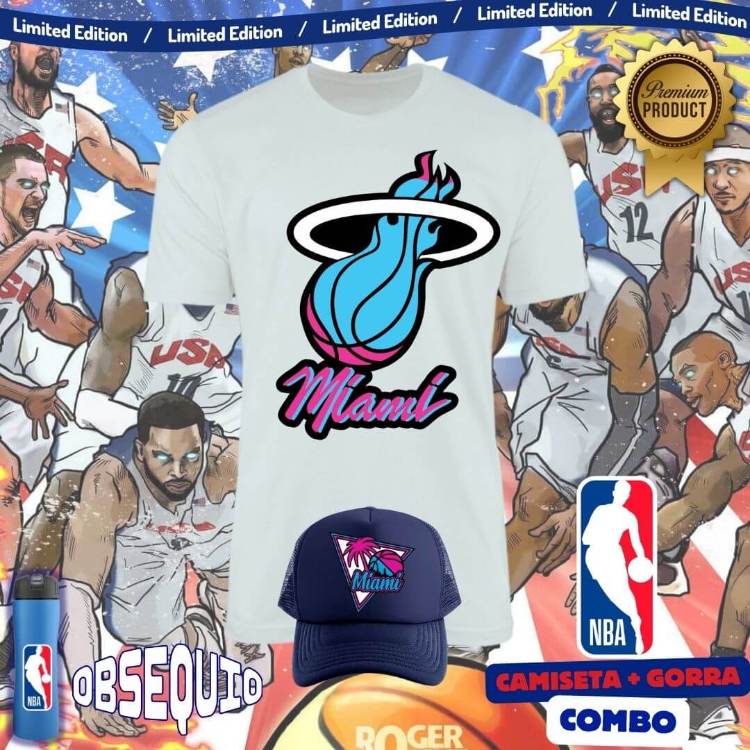 Combo Camiseta + Gorra Basketball Us Obsequio Termo Exclusivo