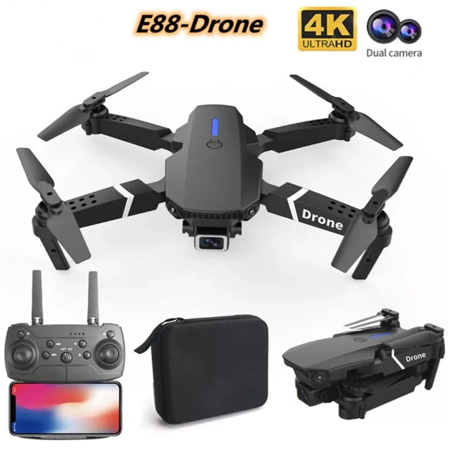 Dron E88 Pro Max 3 Baterias