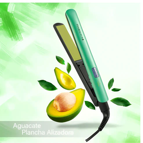 Plancha para Cabello Aguacate y Macadamia + Pinza Rizadora