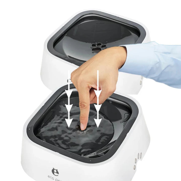 Dispensador De Agua Para Perros, A Prueba De Derrame - Elspet