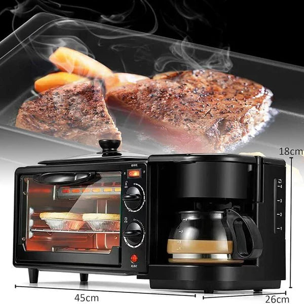 Horno Eléctrico Tostador Sokany 3 en 1
