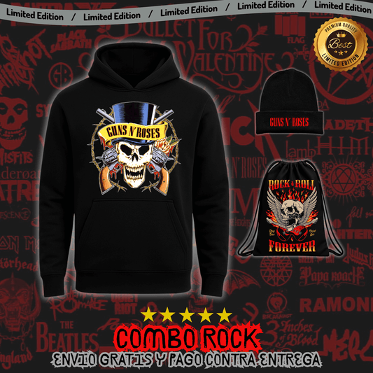 Combo Hoodie + Gorro Lana Obsequio Bag Exclusiva