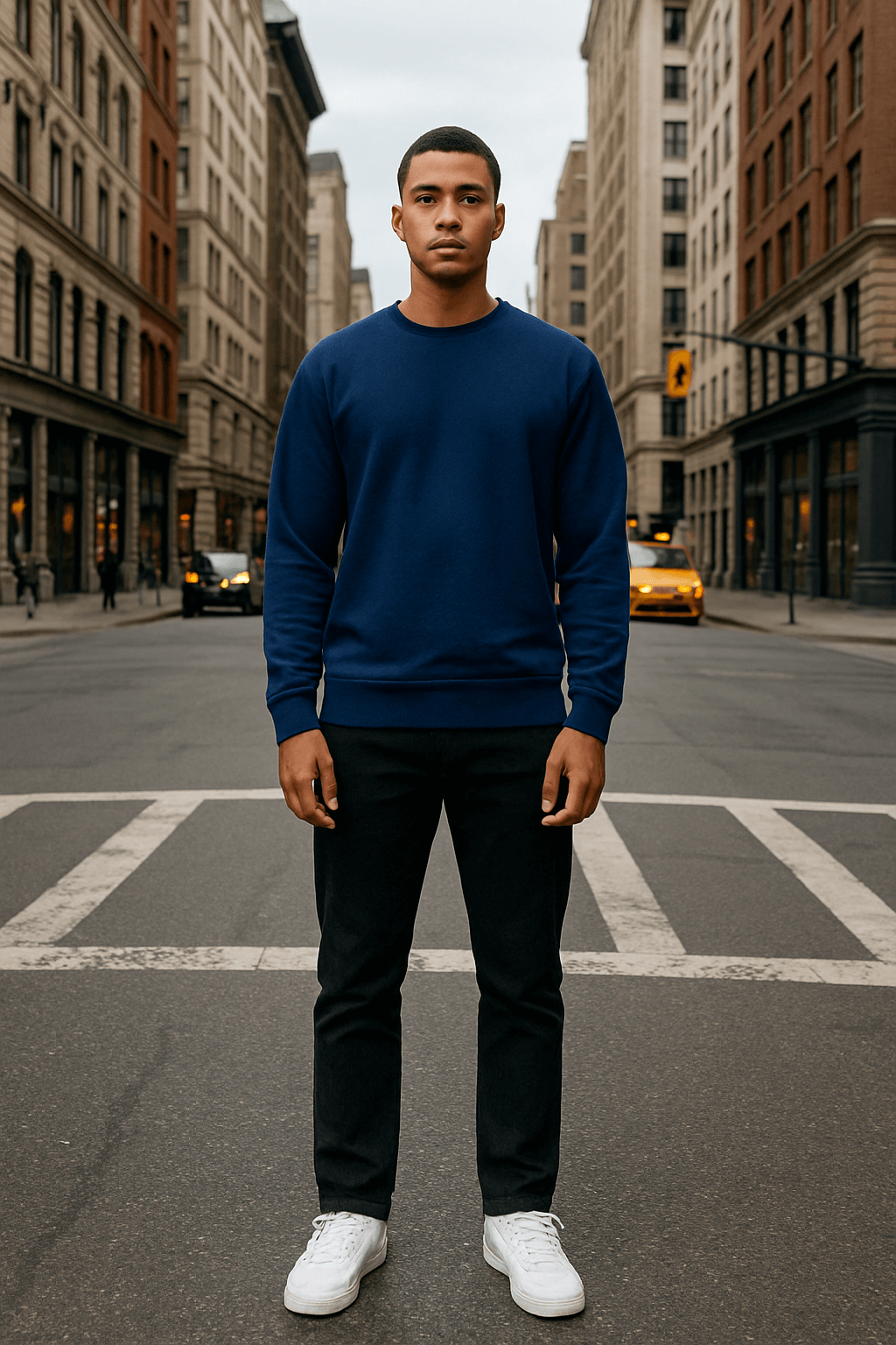 Buso Básico Adulto Unisex Azul Navy
