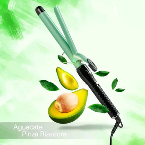 Plancha para Cabello Aguacate y Macadamia + Pinza Rizadora
