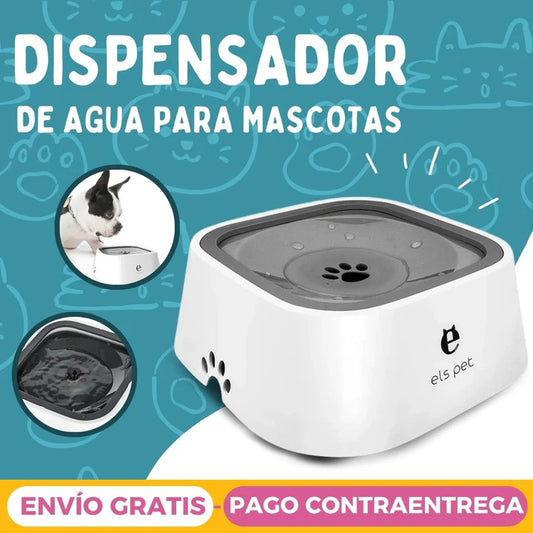 Dispensador De Agua Para Perros, A Prueba De Derrame - Elspet