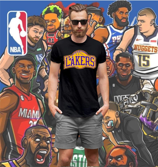 Camiseta Premiun Angeles Lakers