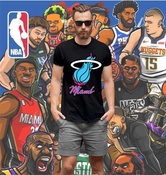 Camiseta Premiun Miami Heat