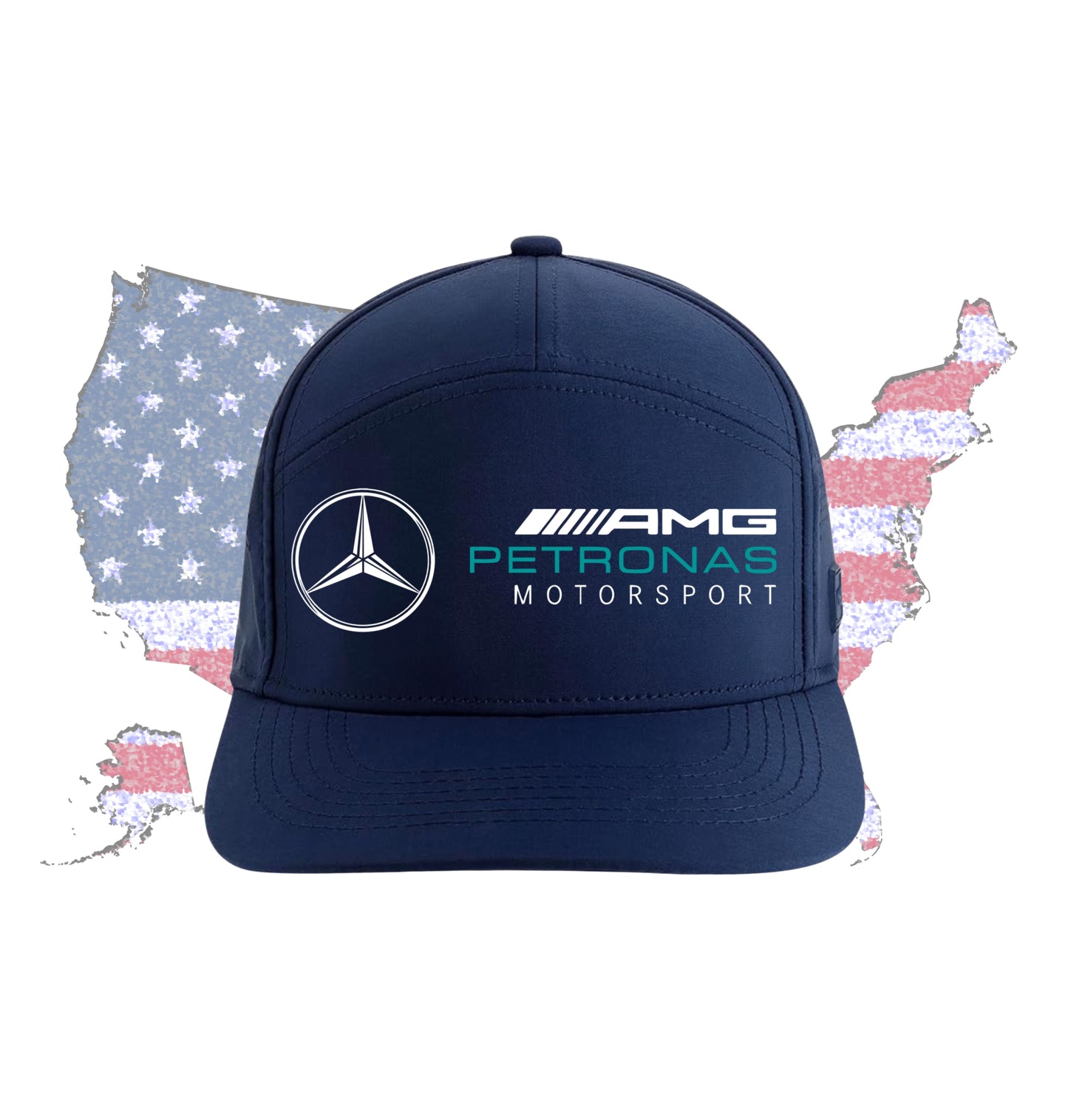 Gorra Premiun 5 Paneles Mercedes Benz AMG
