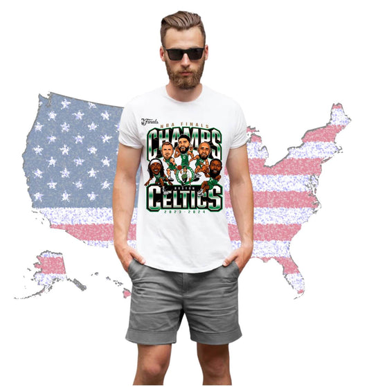 Camiseta Premiun Boston Celtics Champs