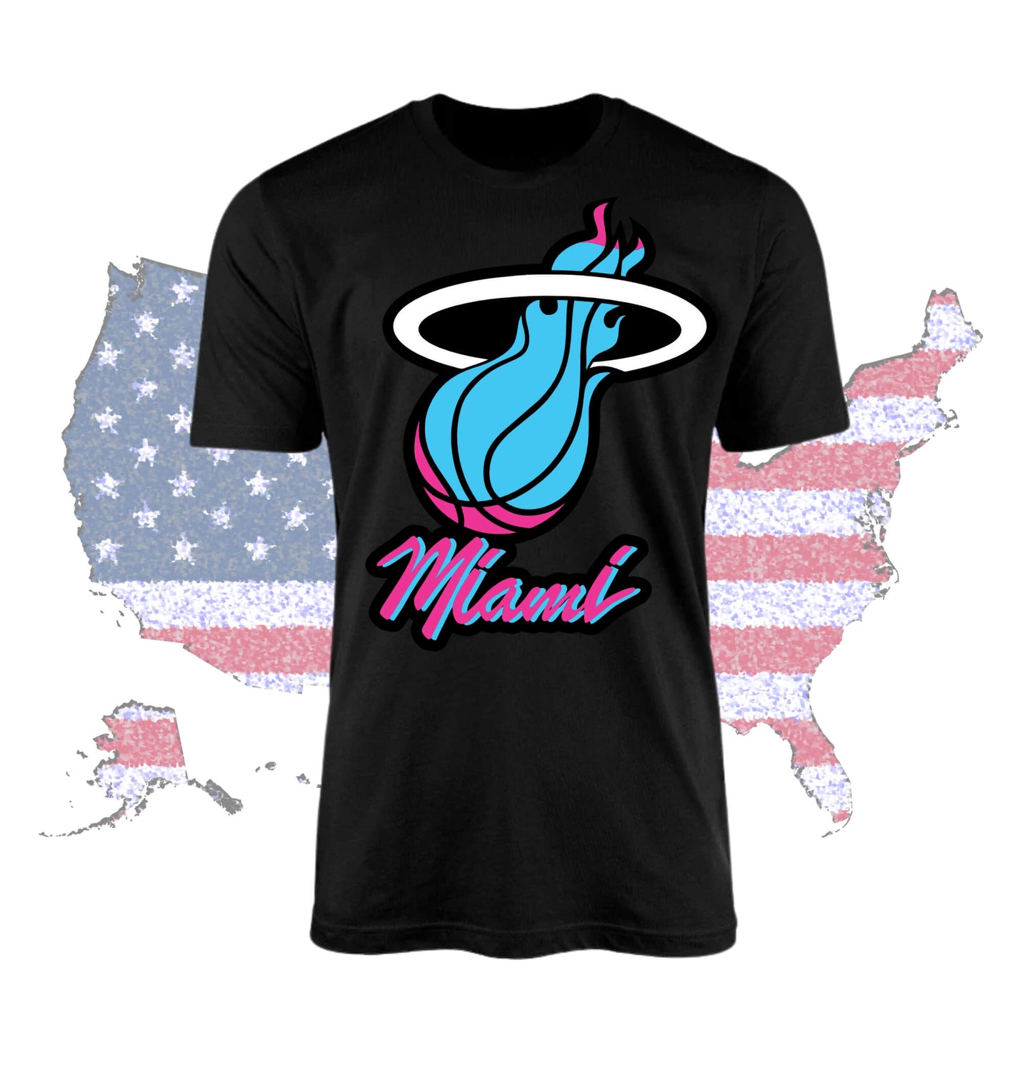 Camiseta Premiun Miami Heat
