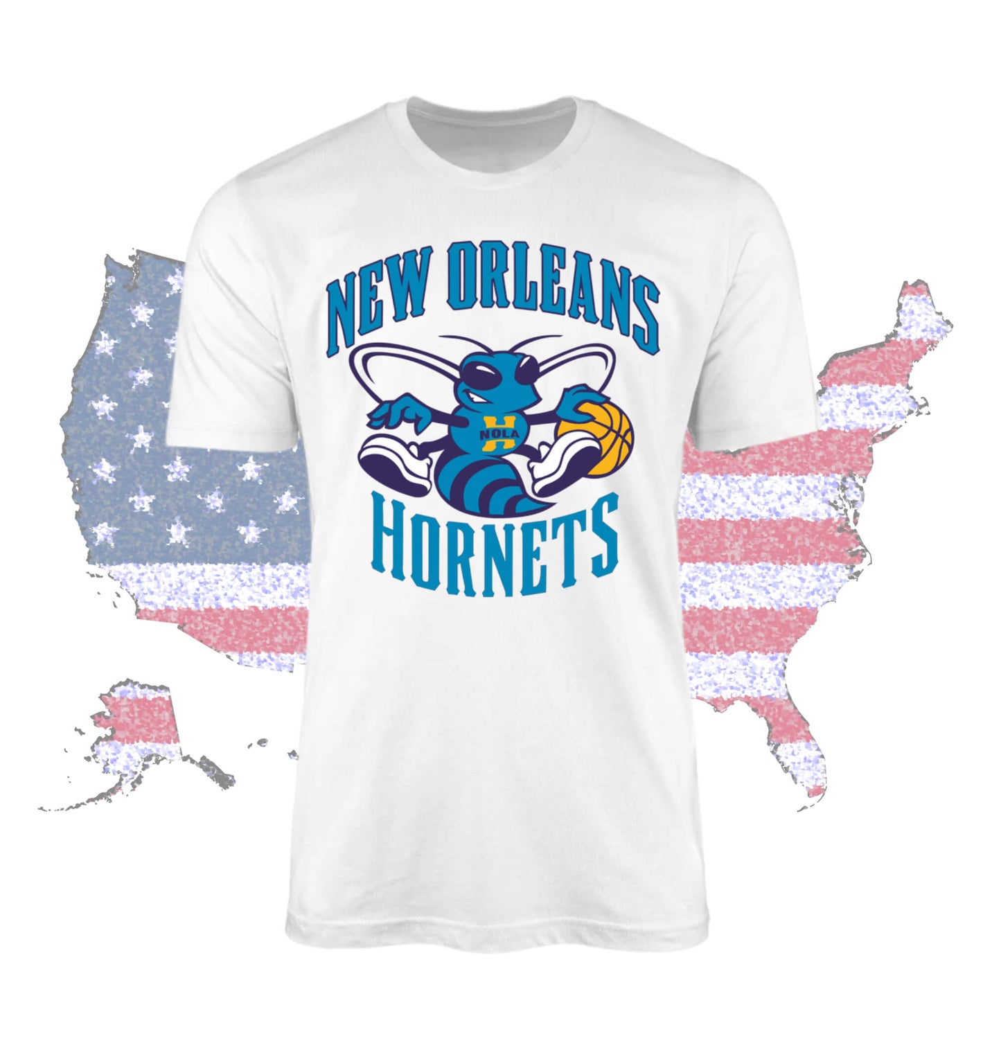 Camiseta Premiun New Orleans Hornet