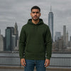 Buzo Adulto Unisex Capota Verde Militar