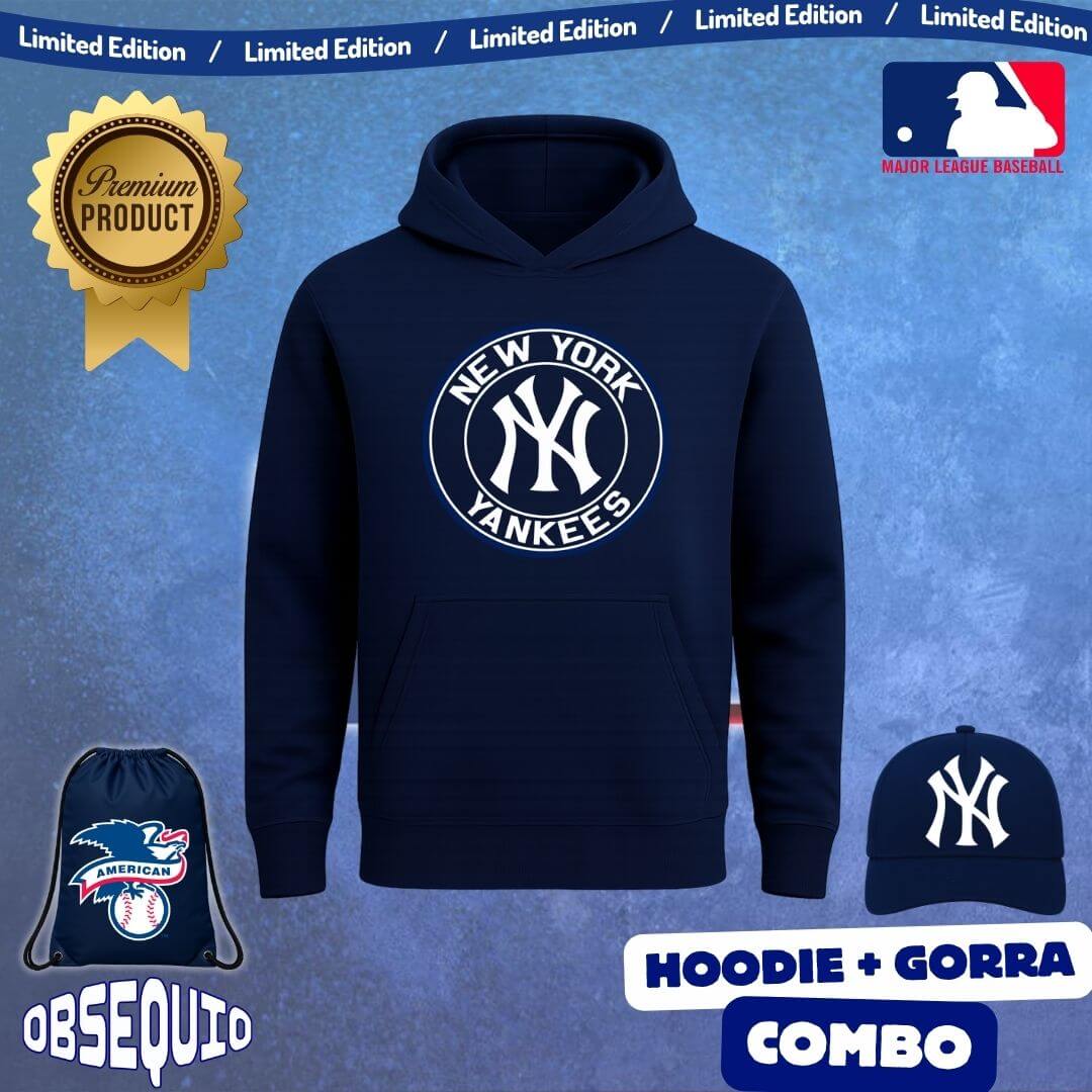 Combo Hoodie + Gorra Premiun Us Baseball Obsequio Bag Tula Sport