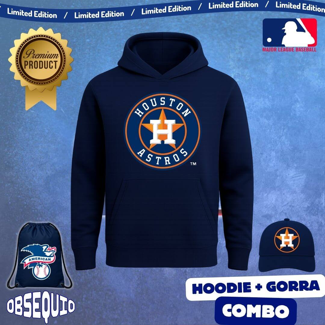 Combo Hoodie + Gorra Premiun Us Baseball Obsequio Bag Tula Sport