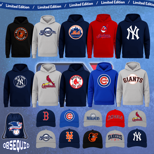 Combo Hoodie + Gorra Premiun Us Baseball Obsequio Bag Tula Sport