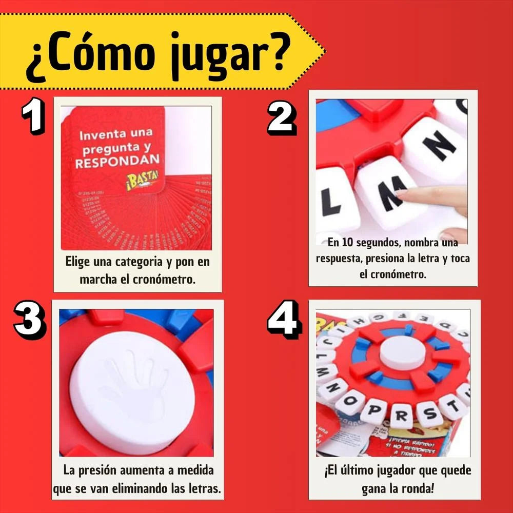 Juego Basta Electrónico – Diversión Asegurada para Toda la Familia